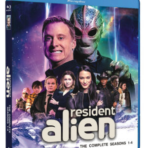 Resident Alien Seasons 1-4 (4-Disc Blu-ray Box Set)