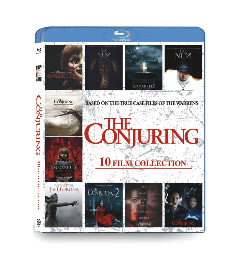 The Conjuring 10 Film Collection (4-Disc Blu-ray Box Set)