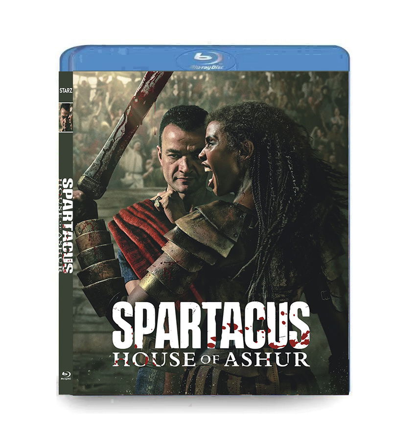 Spartacus: House of Ashur Series 1 (2-Disc Blu-ray Box Set ) New Sealed All Region