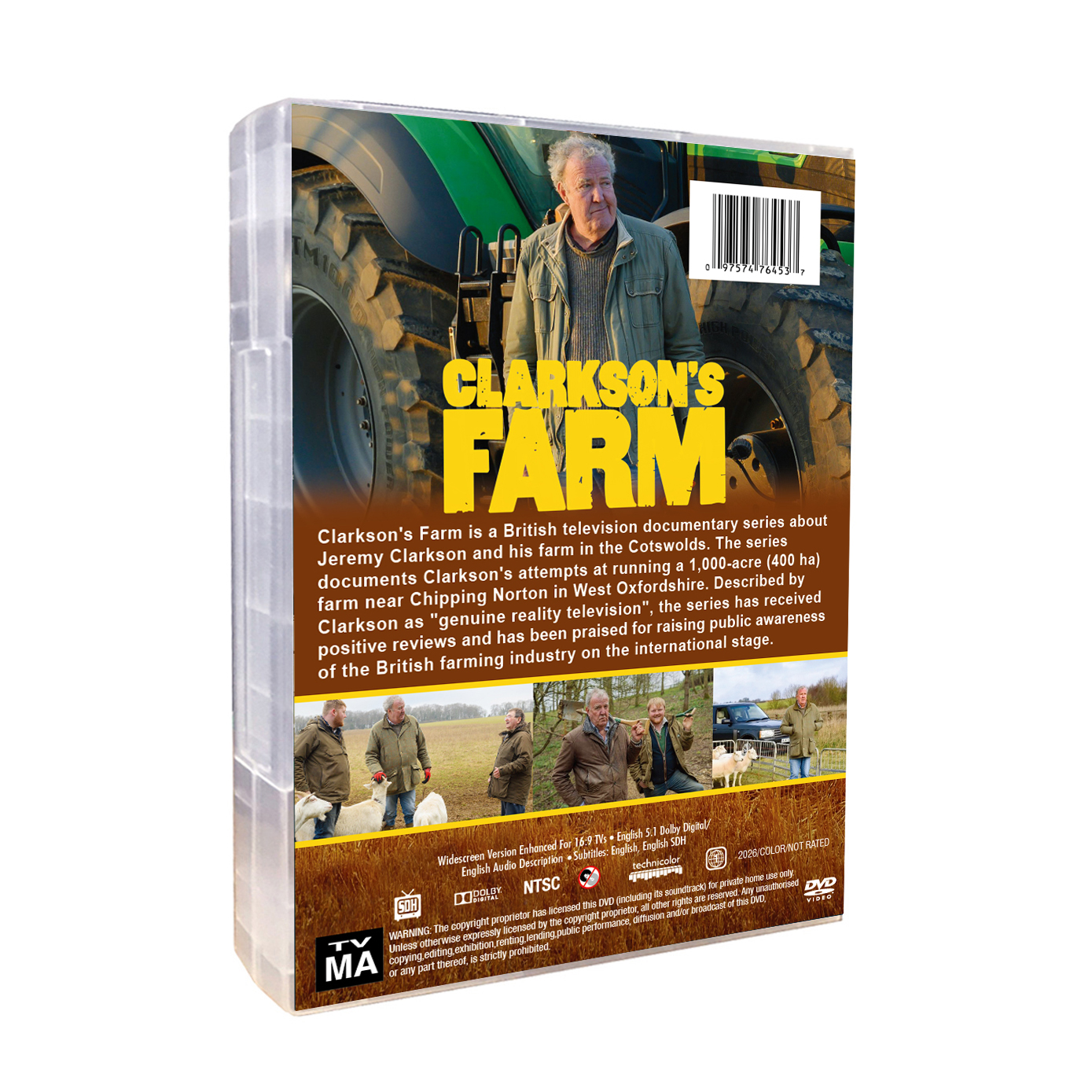 Clarkson's Farm Seasons 1-5 DVD Box Set 10DVD - Image 2