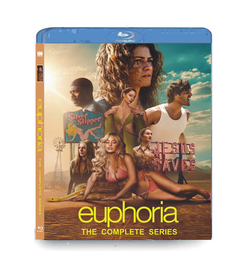 Euphoria Seasons 1-3 Blu-ray Box Set 3BD