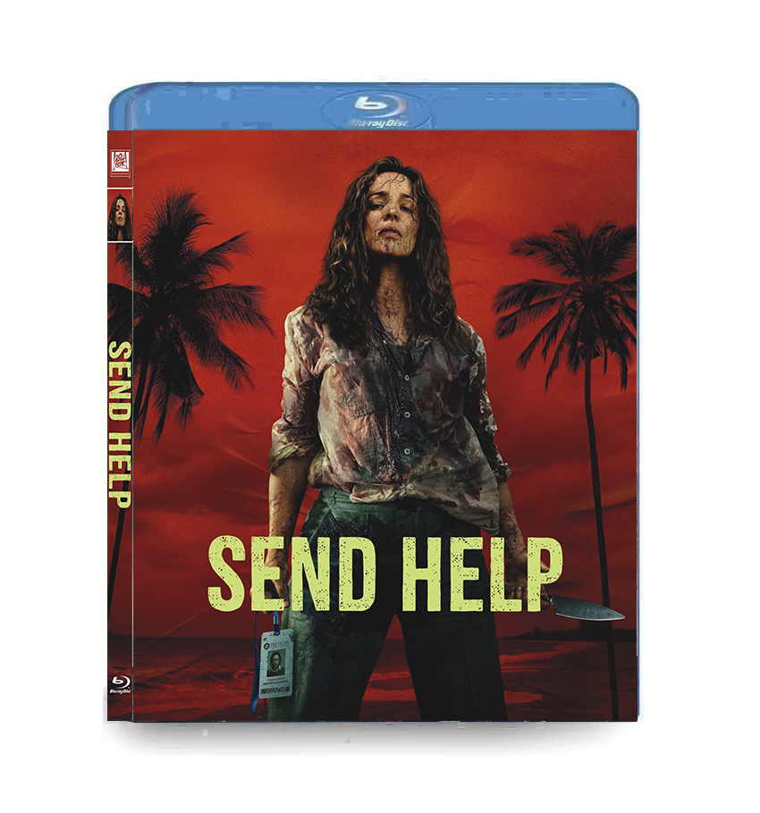 Send Help (2026) Blu-ray (1BD) Horror Thriller Movie Region Free
