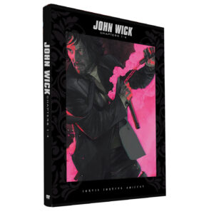 John Wick 1-4 Movie Collection DVD Box Set (4-Disc)