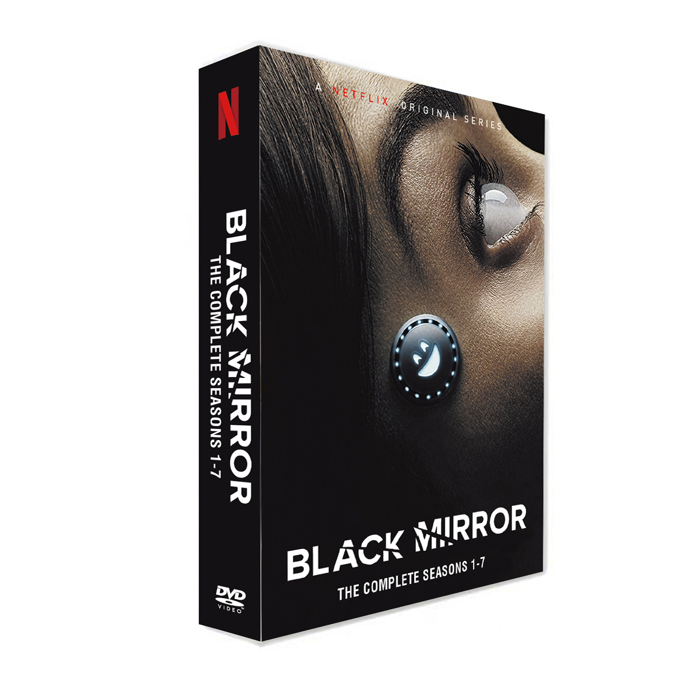 Black Mirror Complete Seasons 1-7 DVD Box Set (14-Disc)