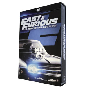 Fast & Furious 10-Movie Collection DVD Box Set (10-Disc)