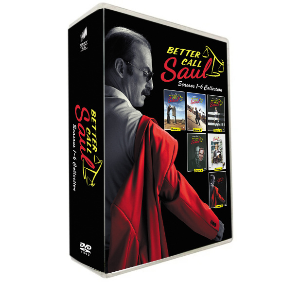 Better Call Saul: The Complete Series Seasons 1–6 DVD Box Set (19DVD)