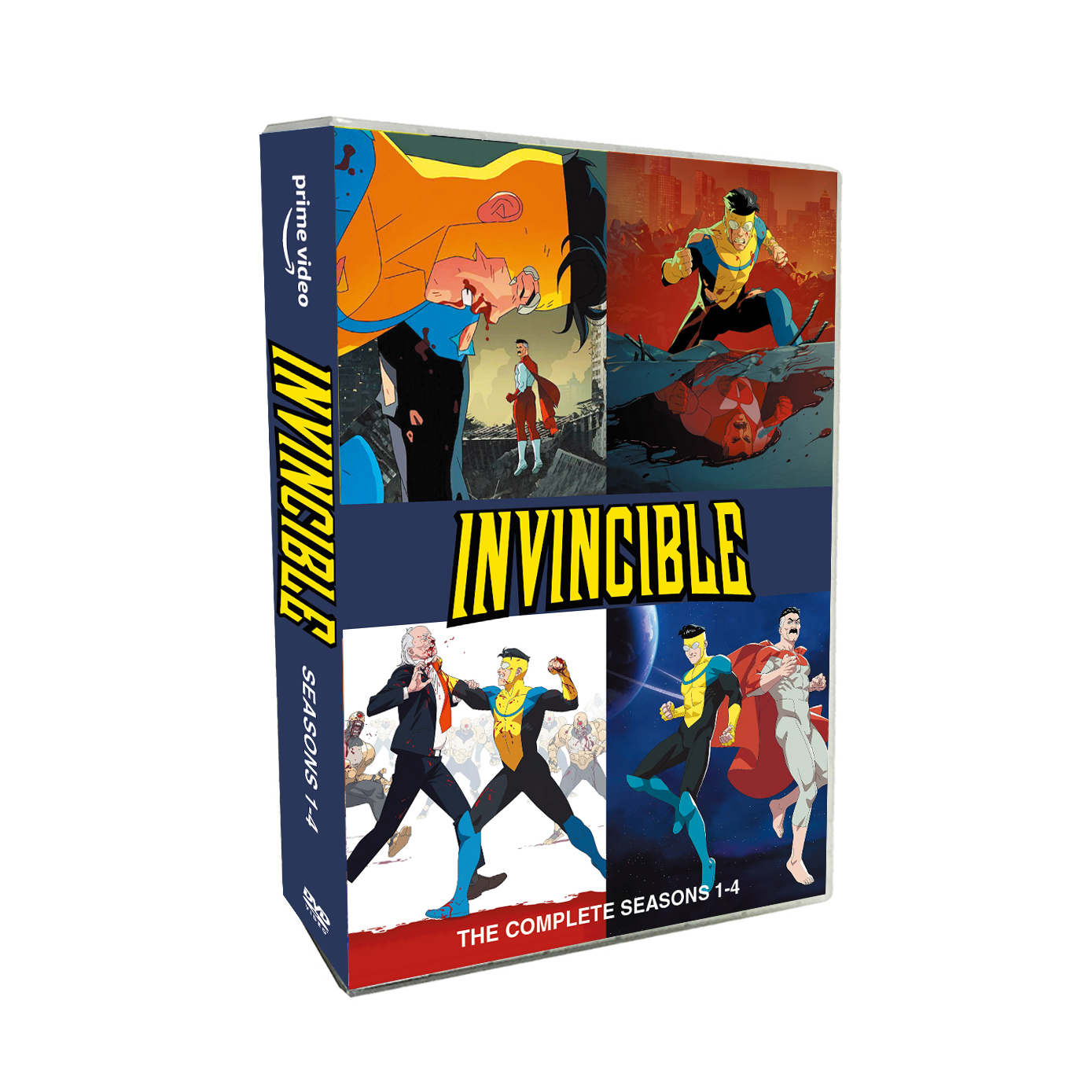 Invincible Seasons 1-4 DVD Box Set 8DVD