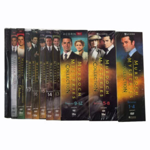 Murdoch Mysteries Seasons 1-18 & 3 Movies DVD Collection 88DVD