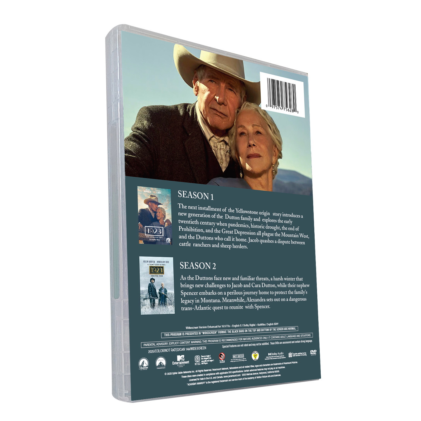 1923 Seasons 1-2 DVD Box Set | Yellowstone Origin Story