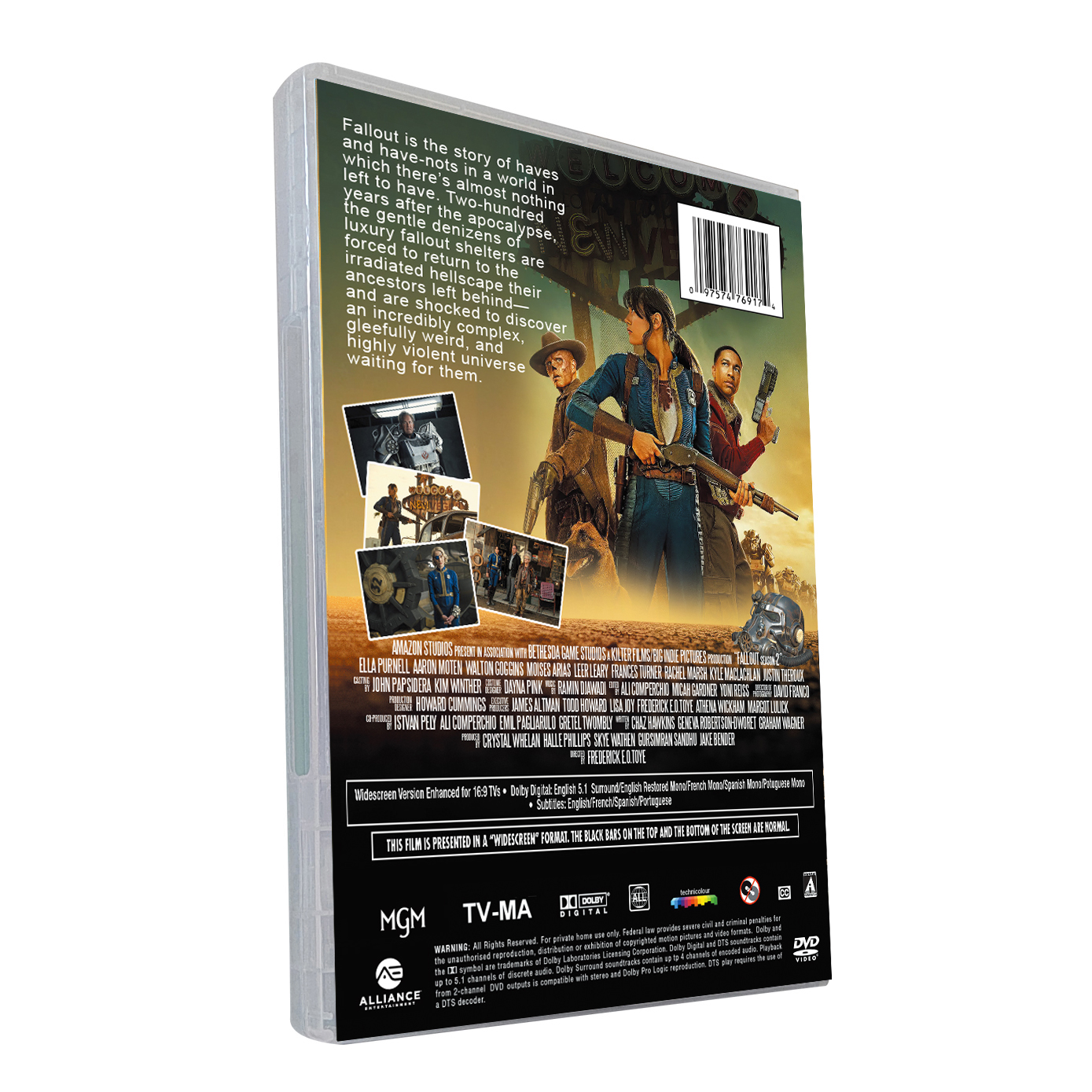 Fallout Season 2 DVD Box Set 3DVD - Image 2