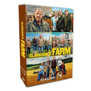 Clarkson's Farm COMPLETE SERIES Seasons 1-5 (DVD, 10-Disc) New Box Set