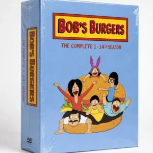 Bob's Burger The Complete Series 1-14 (DVD, 42-Discs, Box-Set). Brand New