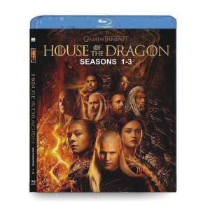 House of the Dragon Seasons 1-3 Complete Series Blu-ray Box Set (4-Disc)