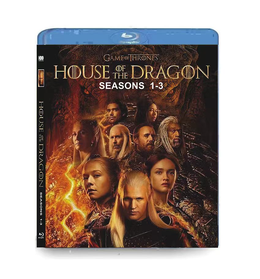 House of the Dragon Seasons 1-3 Complete Series Blu-ray Box Set (4-Disc)