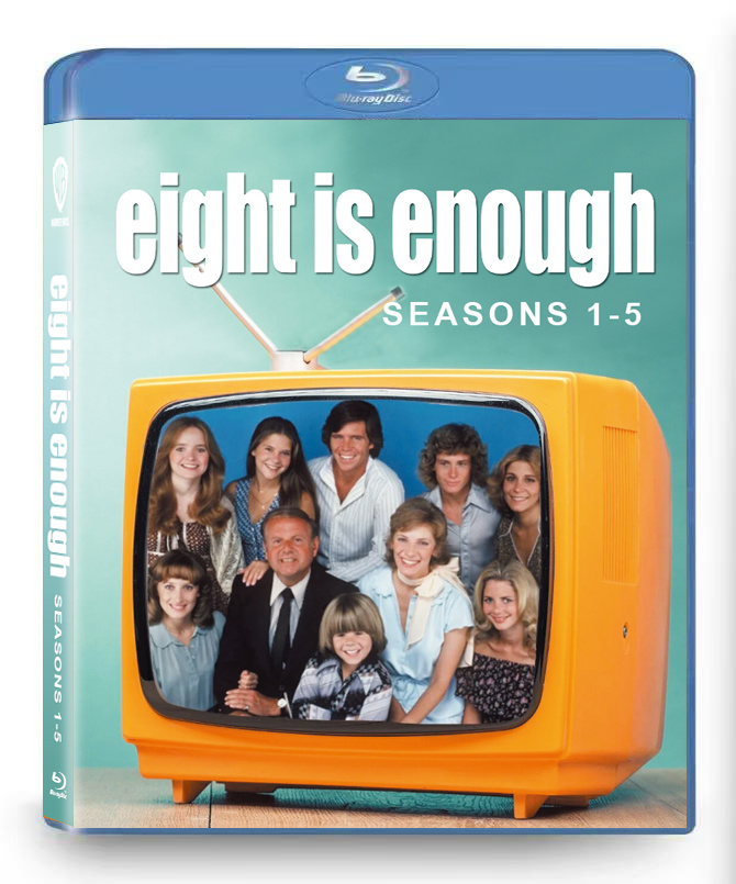 Eight Is Enough The Complete Series Seasons 1-5 Blu-ray Box Set (9BD)