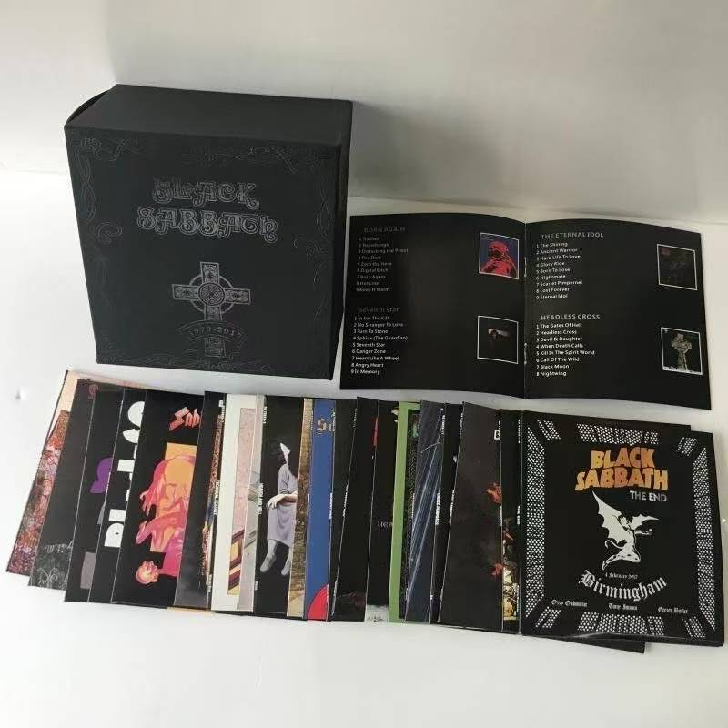 BLACK SABBATH (1970–2017) Complete Collection 21CD + 1 Blu-ray Box Set