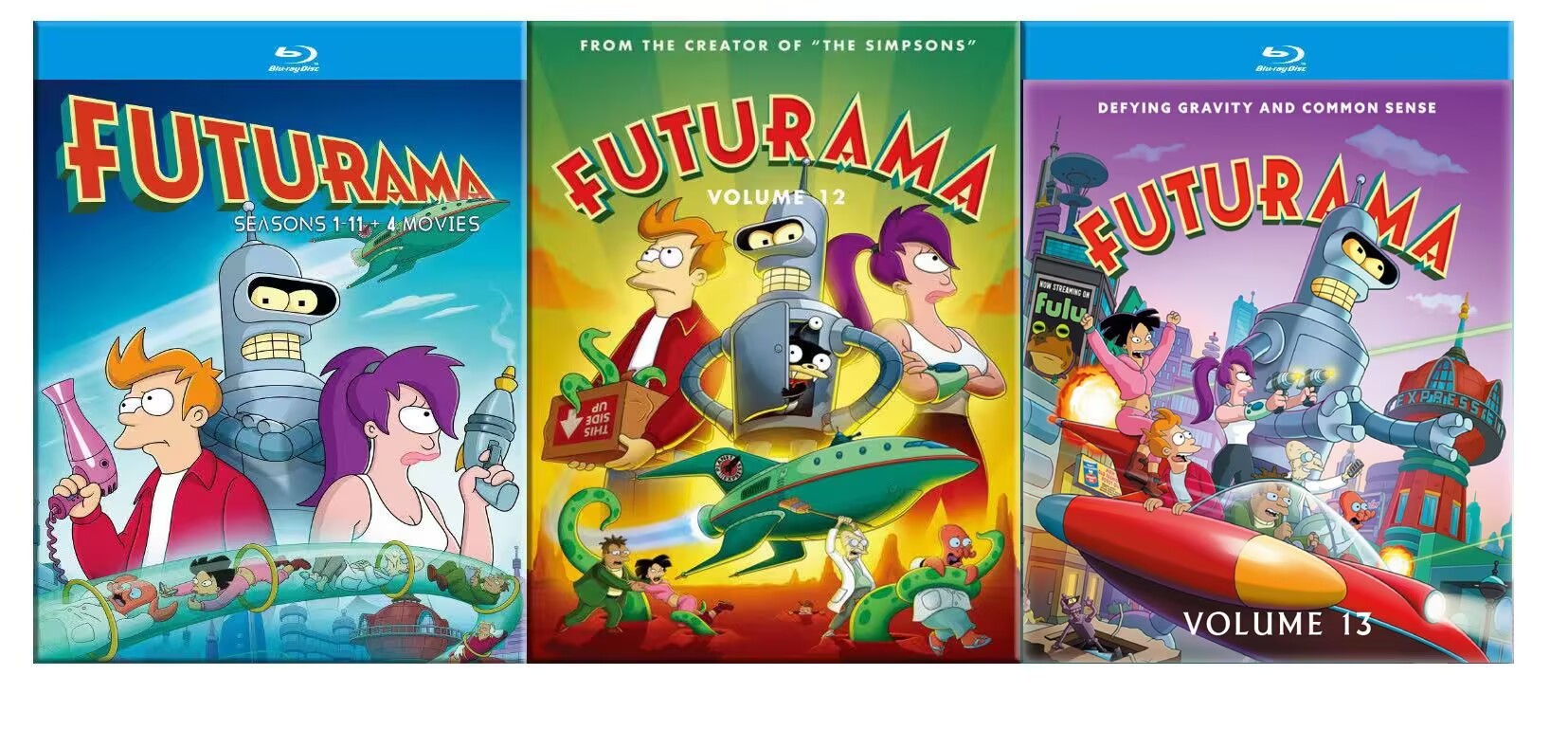 Futurama Seasons 1-13 (9BD) Blu-ray Complete Collection