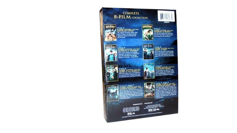 Harry Potter 1-8 Complete Movie Collection DVD Box Set (8DVD)