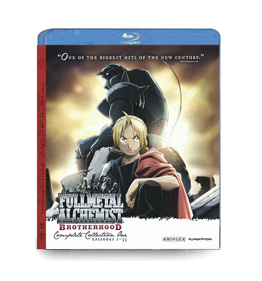 Fullmetal Alchemist: Brotherhood Episodes 1–33 Blu-ray Collection (4-Disc Set)
