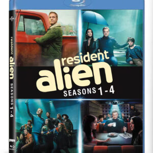 Resident Alien The Complete Series Seasons 1-4 Blu-ray Box Set (4BD)
