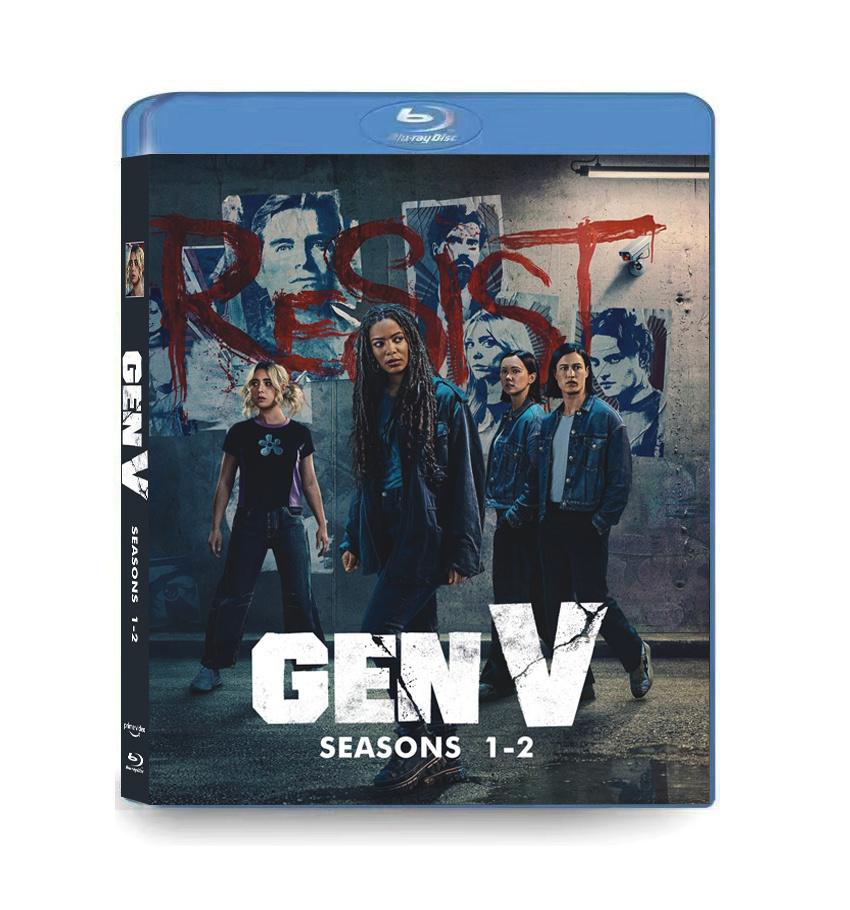 Gen V Season 1-2 (2023-2025) Blu-ray (3BD) Complete TV Series Collection