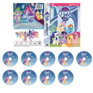 My Little Pony: Friendship Is Magic The Complete Series Seasons 1-9 DVD Box Set (9DVD)