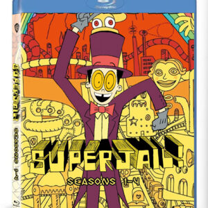 Superjail! The Complete Series Seasons 1-4 Blu-ray