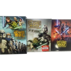 Star Wars: The Clone Wars Season 1-7 Complete Series (25-Disc) DVD Box Set