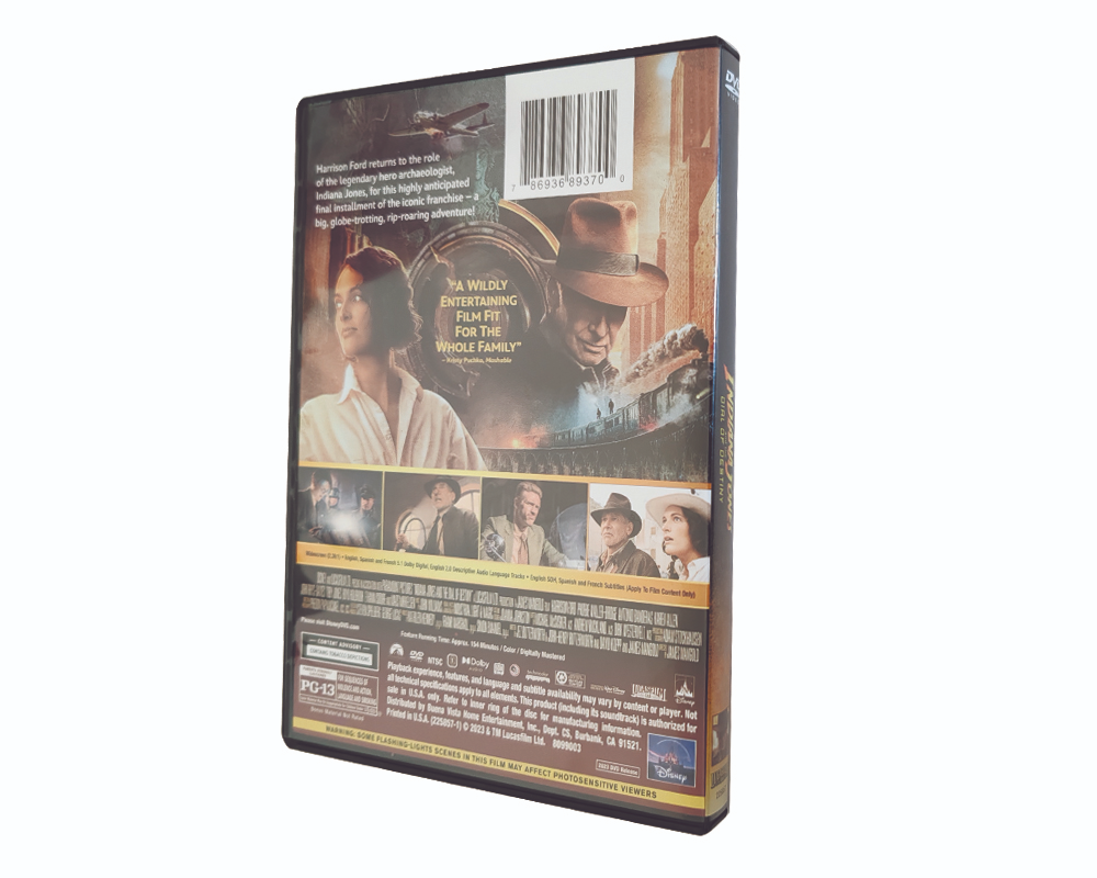 Indiana Jones and the Dial of Destiny (2023) DVD (1-Disc) - Image 2