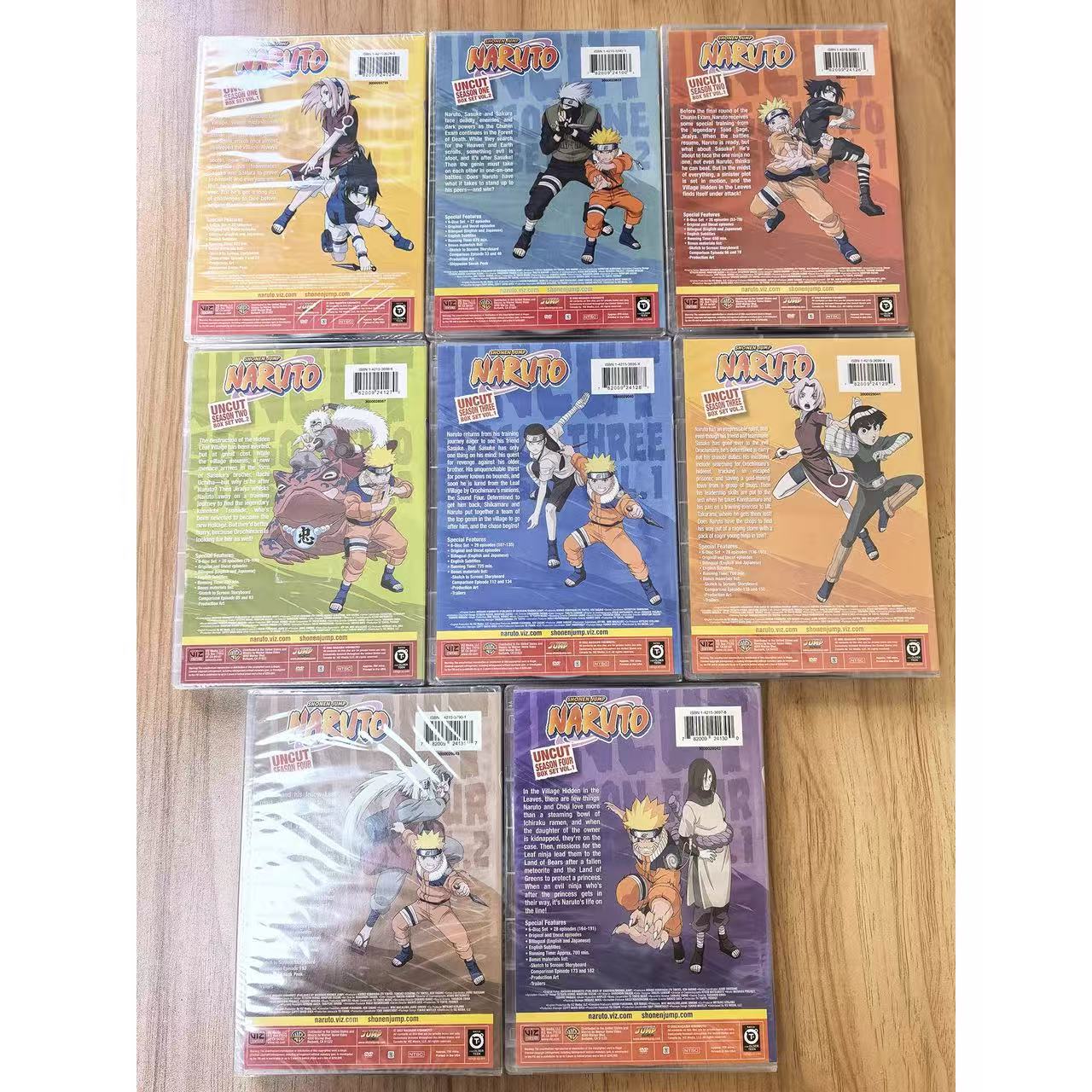 Naruto Uncut The Complete Series Seasons 1-4 DVD Box Set (48-Disc) - Image 3