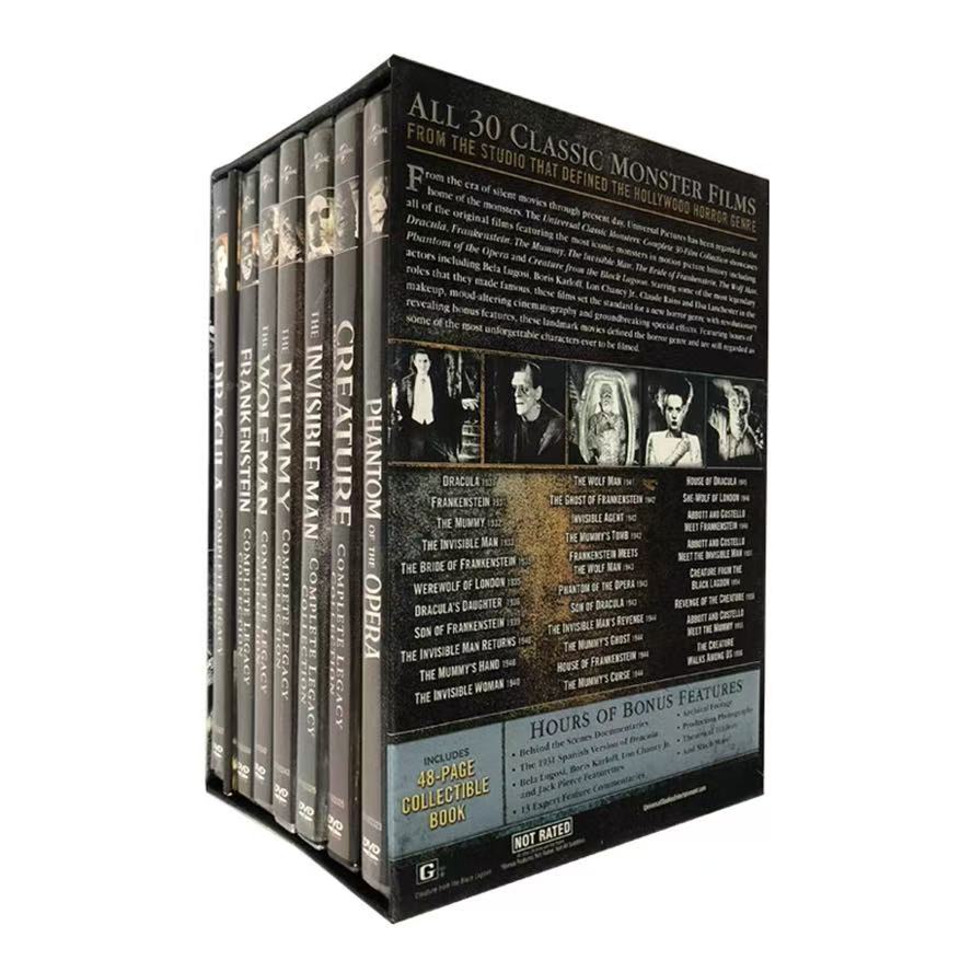 Universal Classic Monsters: Complete 30-Film Collection DVD Box Set (21-Disc) - Image 2