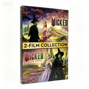 Wicked: For Good 1-2 (2025) 2-Film Collection (1-Disc) DVD