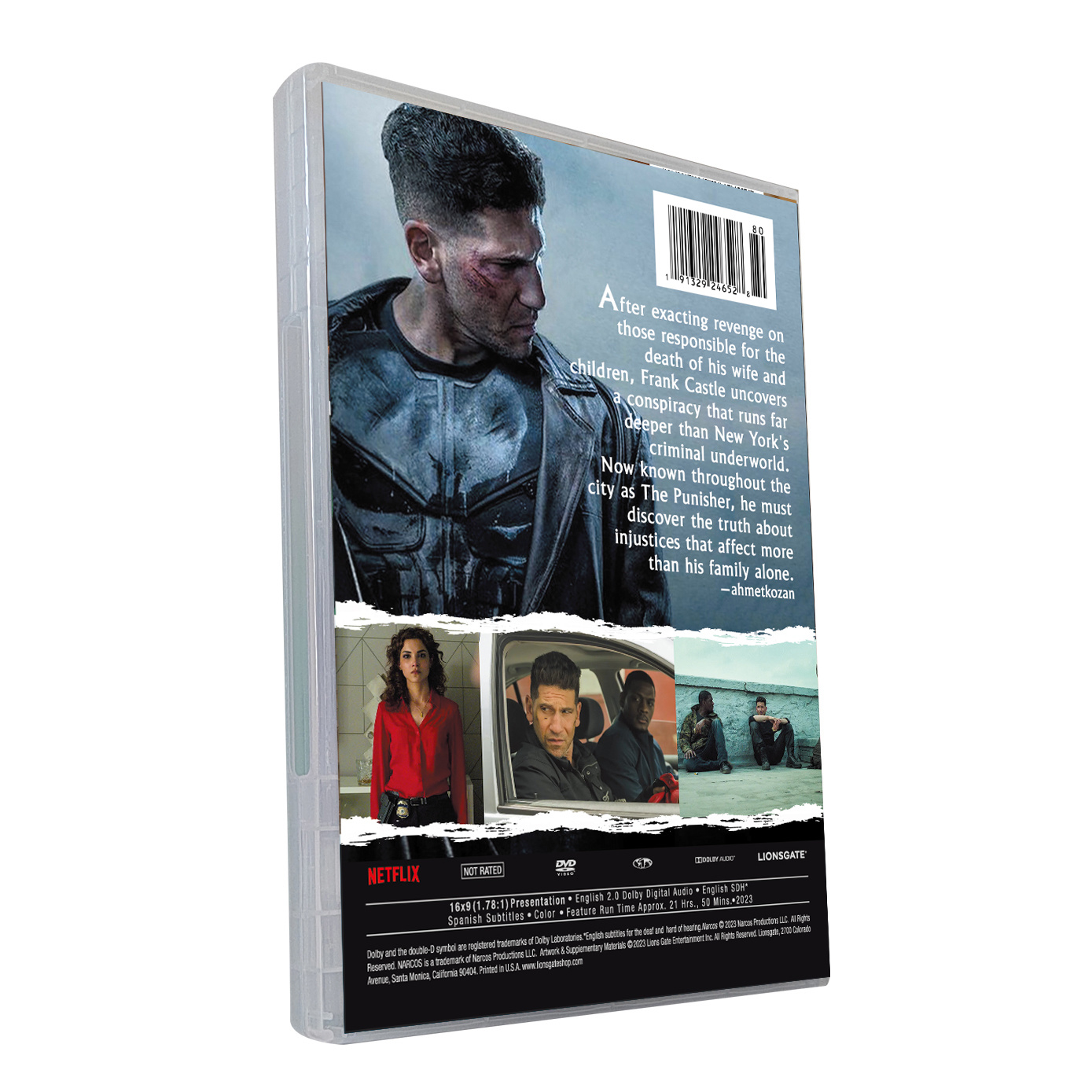The Punisher The Complete Series Seasons 1-2 DVD Box Set (6-Disc) - Image 2