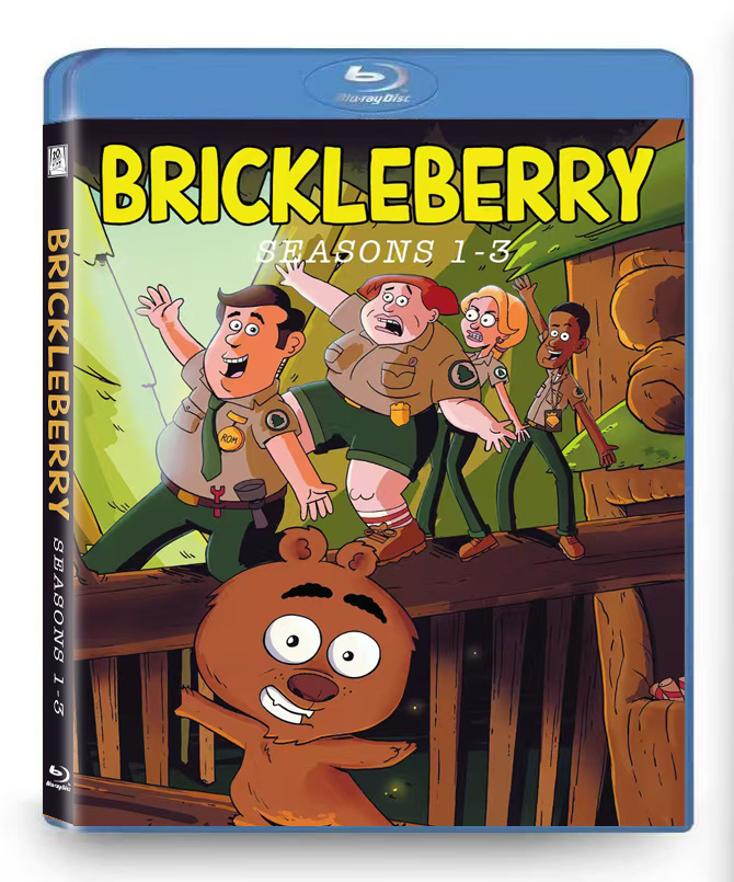 Brickleberry The Complete Series Seasons 1-3 Blu-ray Box Set (3BD)
