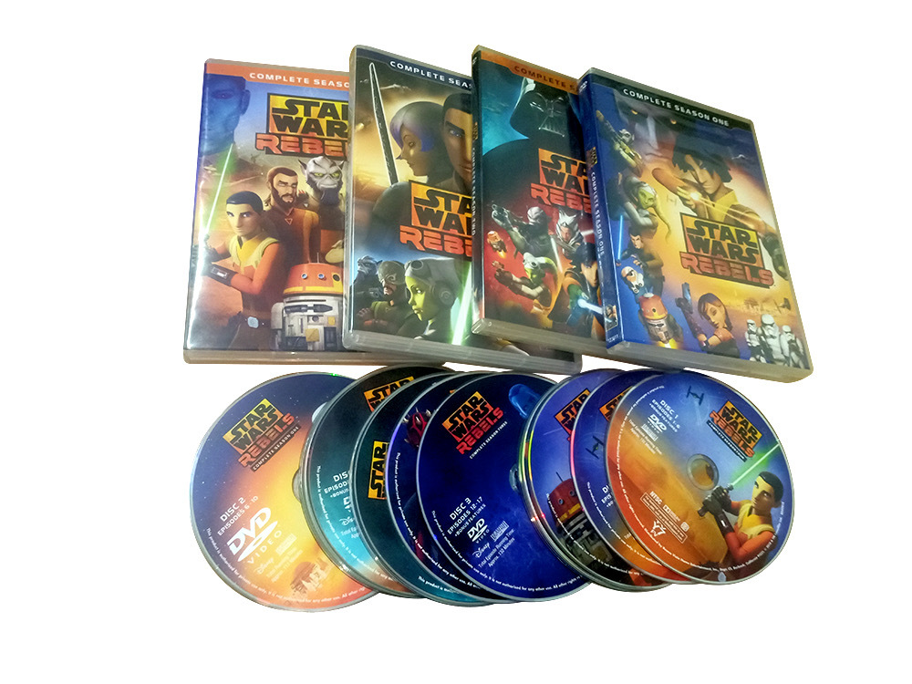 Star Wars Rebels Complete Series (14-Disc) DVD Box Set - Image 3