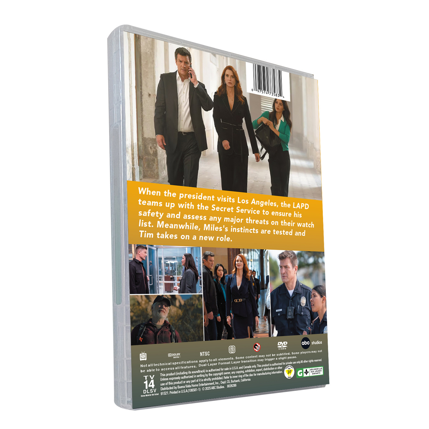 The Rookie Season 8 DVD Box Set (3-Disc) - Image 2