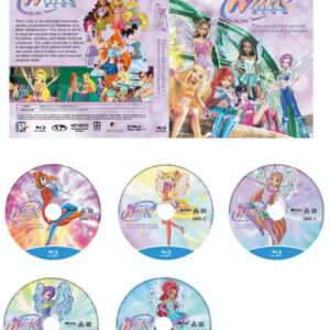Winx Club The Complete Original Series Seasons 1-8 Blu-ray Box Set (5BD)