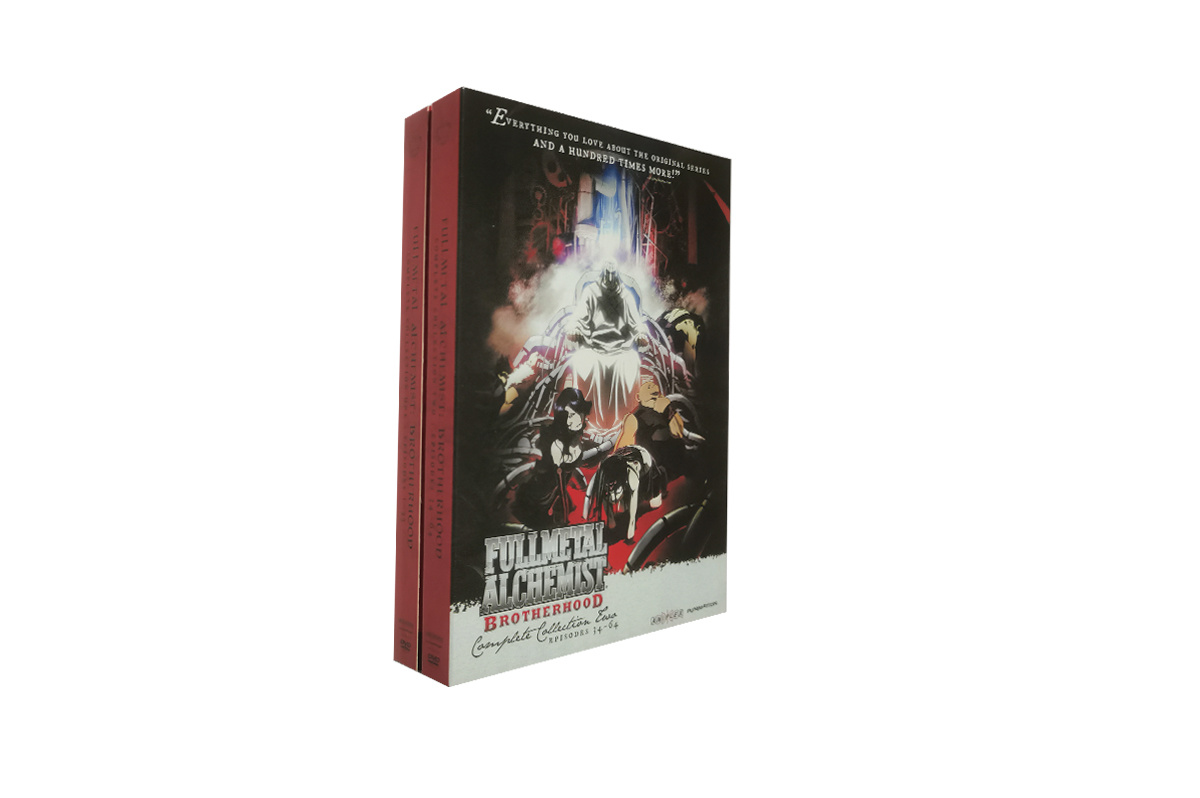 Fullmetal Alchemist: Brotherhood The Complete Series Episodes 1-64 DVD Box Set (10-Disc) - Image 3