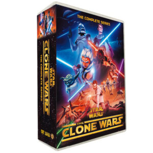 Star Wars: The Clone Wars Seasons 1-7 Complete Series (25-Disc) DVD
