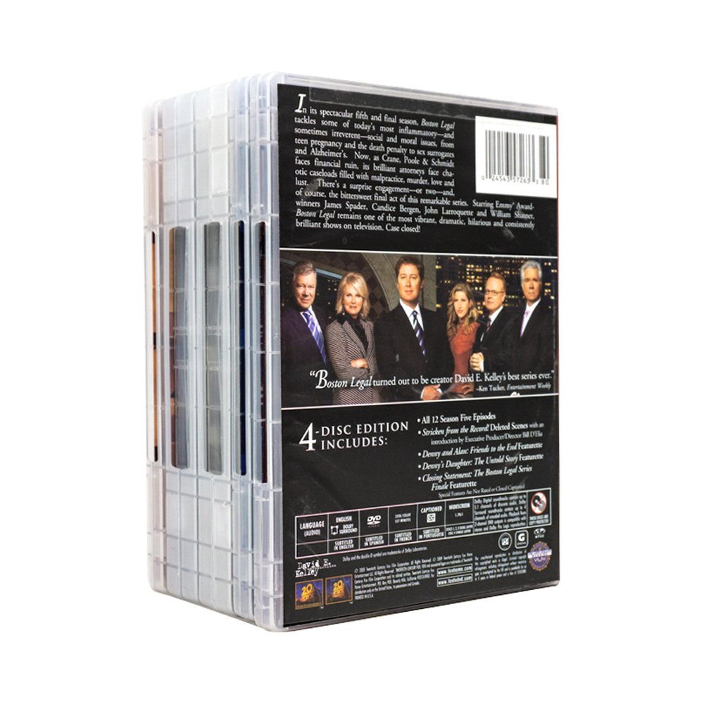 Boston Legal The Complete Series Seasons 1-5 DVD Box Set (28-Disc) - Image 3