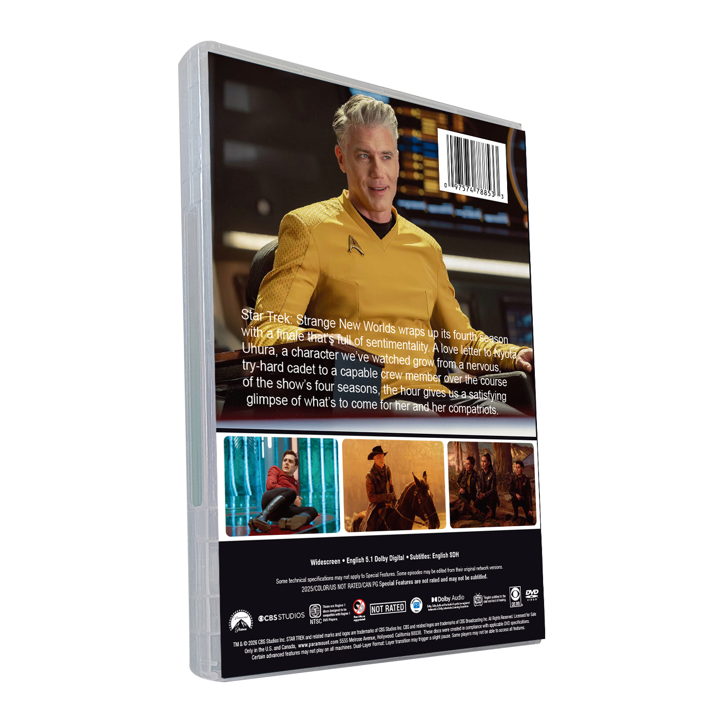 Star Trek: Strange New Worlds Season 4 DVD Box Set (3-Disc) - Image 2