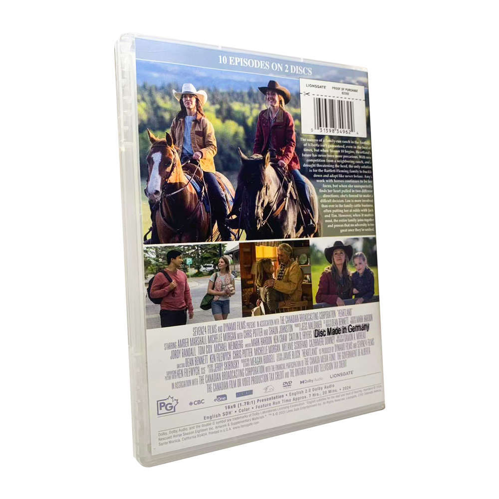 Heartland Season 18 (2024) (2-Disc) DVD - Image 3