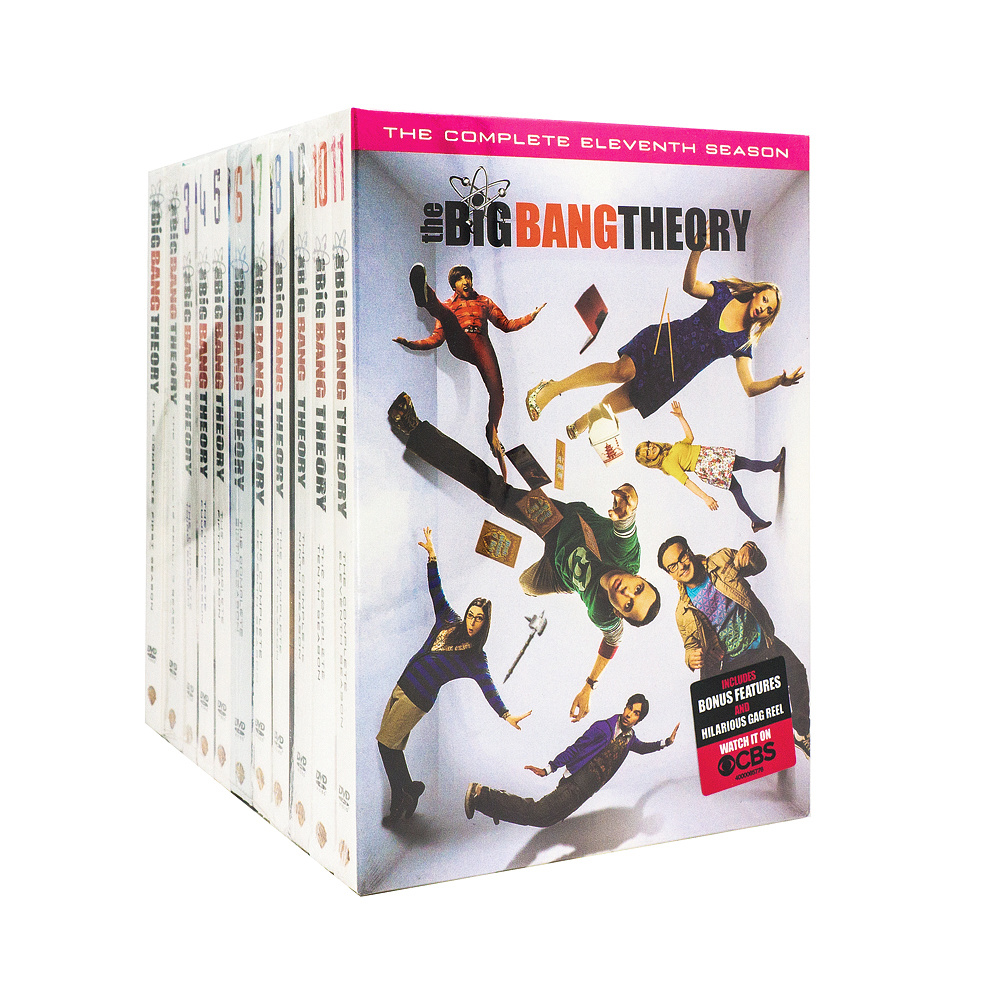 The Big Bang Theory Seasons 1-11 DVD Box Set (33-Disc)