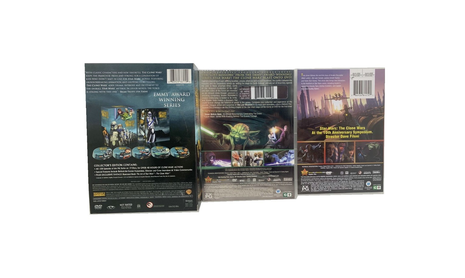 Star Wars: The Clone Wars Season 1-7 Complete Series (25-Disc) DVD Box Set - Image 3