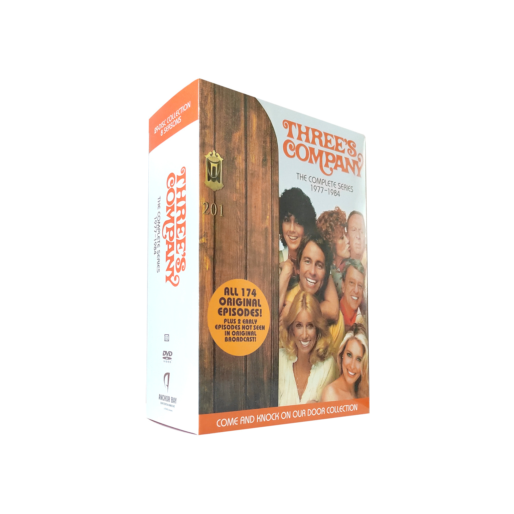 Three’s Company The Complete Series Seasons 1-8 DVD Box Set (29-Disc)