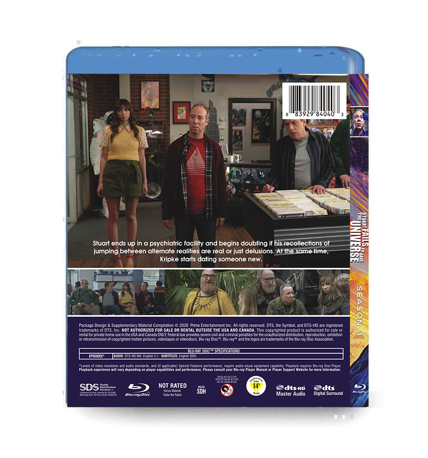 Stuart Fails to Save the Universe Season 1 Blu-ray Box Set (2BD) - Image 2