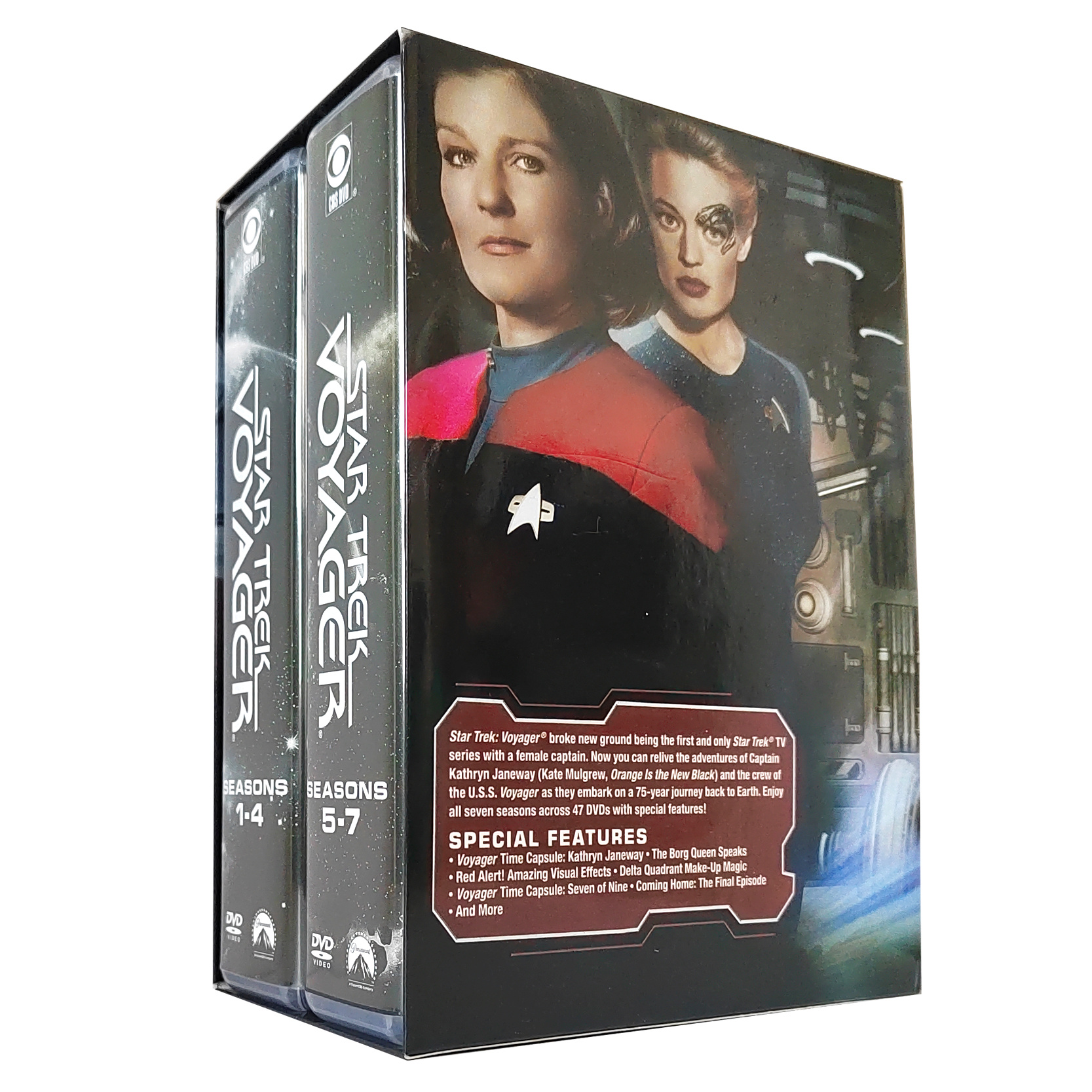 Star Trek: Voyager The Complete Series (47-Disc) DVD Box Set - Image 2