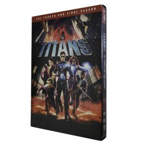 Titans The Complete Fourth and Final Season DVD Box Set (3-Disc)