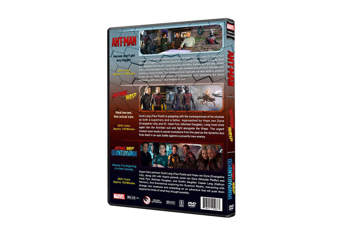 Ant-Man 1-3 Trilogy DVD Box Set (3-Disc) - Image 2