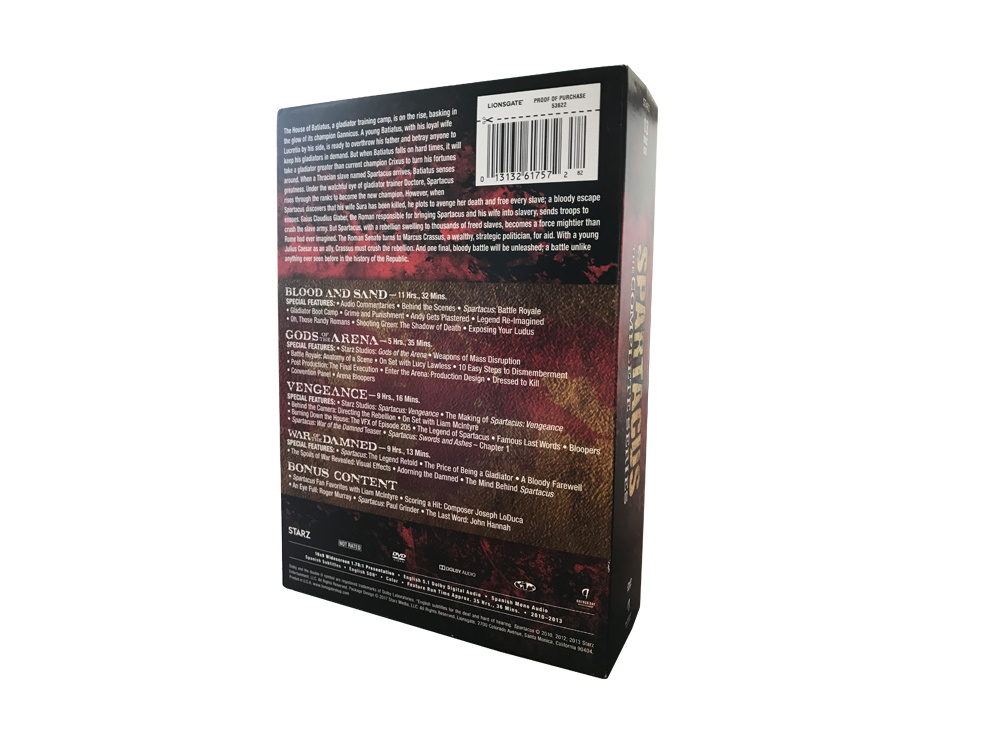 Spartacus The Complete Series DVD Box Set (13-Disc) - Image 2